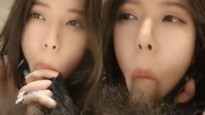 [동양야동] 닭을 잡아먹으면 심하게 입을 놀리고, 윗입술이 끝나면 아랫입술을 놀린다. [쇼츠야동,섹트야동,국산야동,혼딸야동]