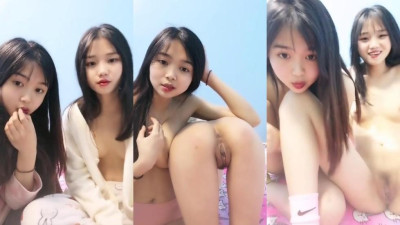 [동양야동] 얼굴 드러낸 자매 꽃, 발가벗은 채 서로 위로하며 엉덩이를 내밀고 전복 드러낸 초근경 클로즈업 나비 핍박 [쇼츠야동,섹트야동,국산야동,혼딸야동]