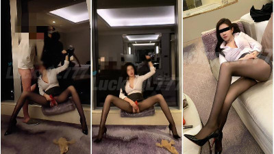 [동양야동] 최고 음처 ＇럭키＇ 전속 신작 ＇블랙실크 OL 비서와 두 사장님 마주보며 자위＇ 앙탈~ 언어자극 풀풀… [쇼츠야동,섹트야동,국산야동,혼딸야동]